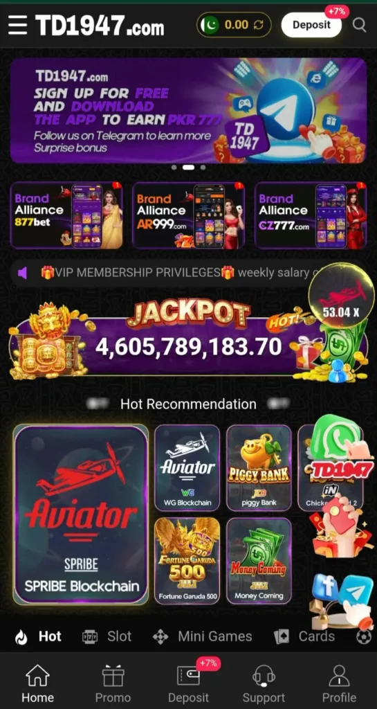 TD1947 Game Interface