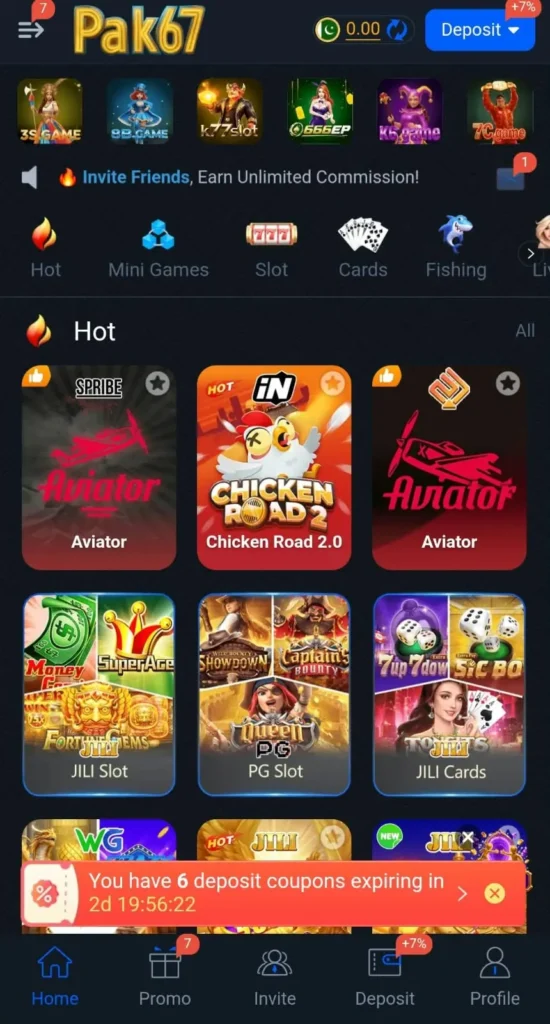 pak67 game app interface